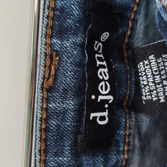 D. Jeans Crop Denim Mid To High Rise Stretch Cropped size 18W - Picture 5 of 8